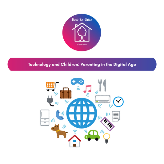 [Digital Download] How To Raise: Technology & Children Guide | Digital Parenting | Screen Time Balance